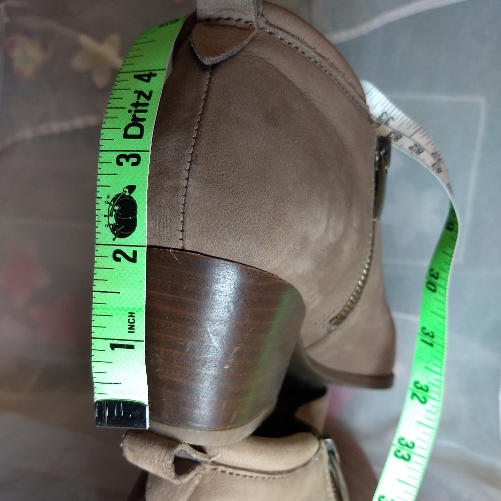Franco Sarto Tan Ankle Booties - Picture 7 of 11
